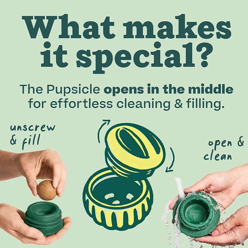 Silicone Pet Dog Toys Dog Chew Toys Interactive Dog Toys for Boredom Dog Treat Molds Silicone Healthy Treats for Dog Pet Product