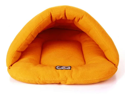 Winter Warm Pet Dog Beds Soft Polar Fleece Pets Heated Mat Small Dog Kennel House for Puppy Cats Sleeping Bags Nests Caves Beds